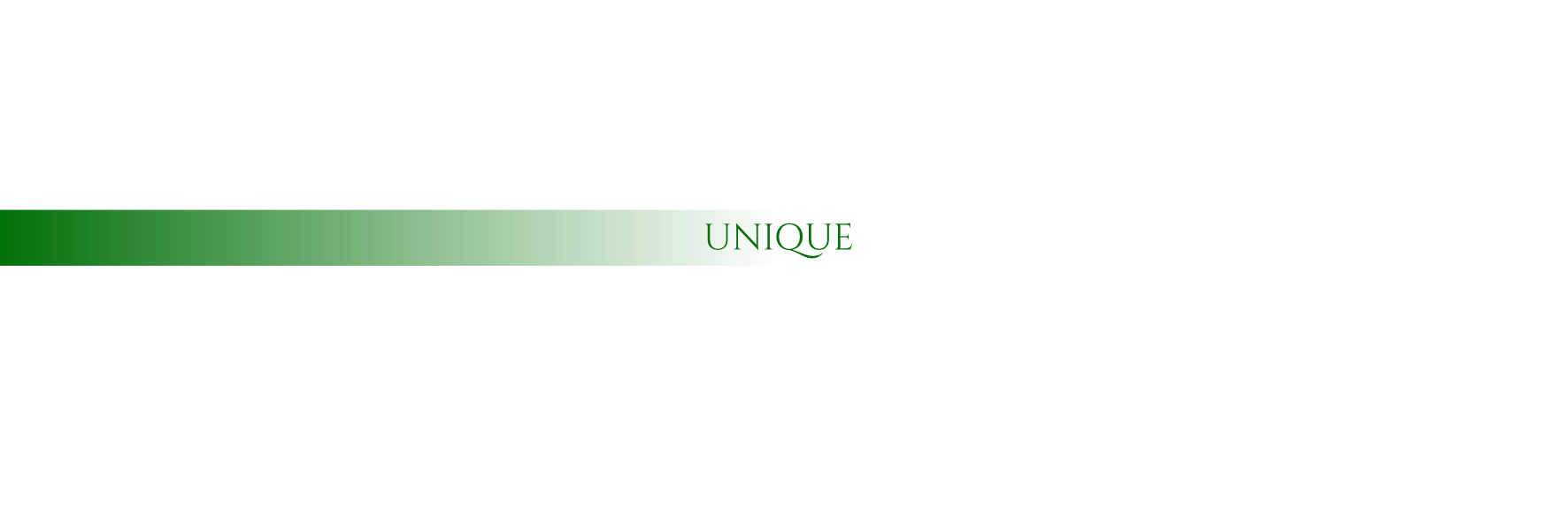 UNIQUE